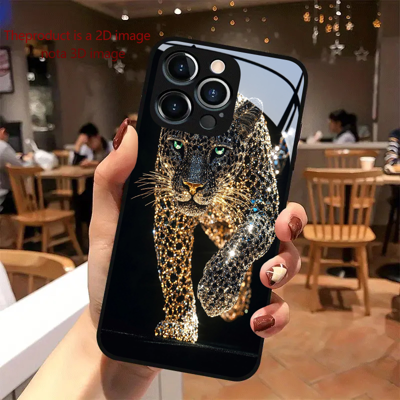 Table Tennis 11 - PROTECT Diamond-set Gold Cheetah untuk iPhone