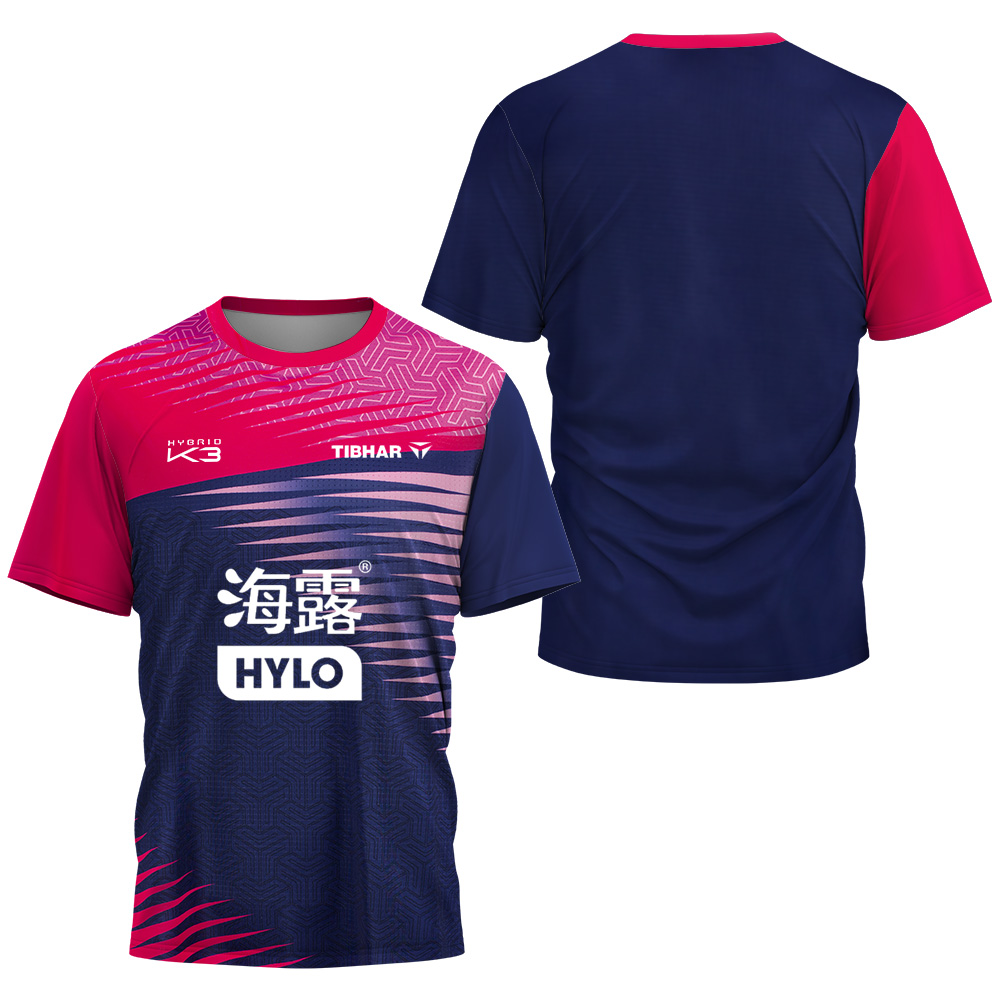 Table Tennis Usa Team - Felix Lebrun Kaus Pria Bernapas Cepat