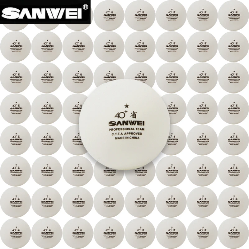 Table Tennis Usa Team - SANWEI 100pcs/pak 40+ Bola Tenis Meja