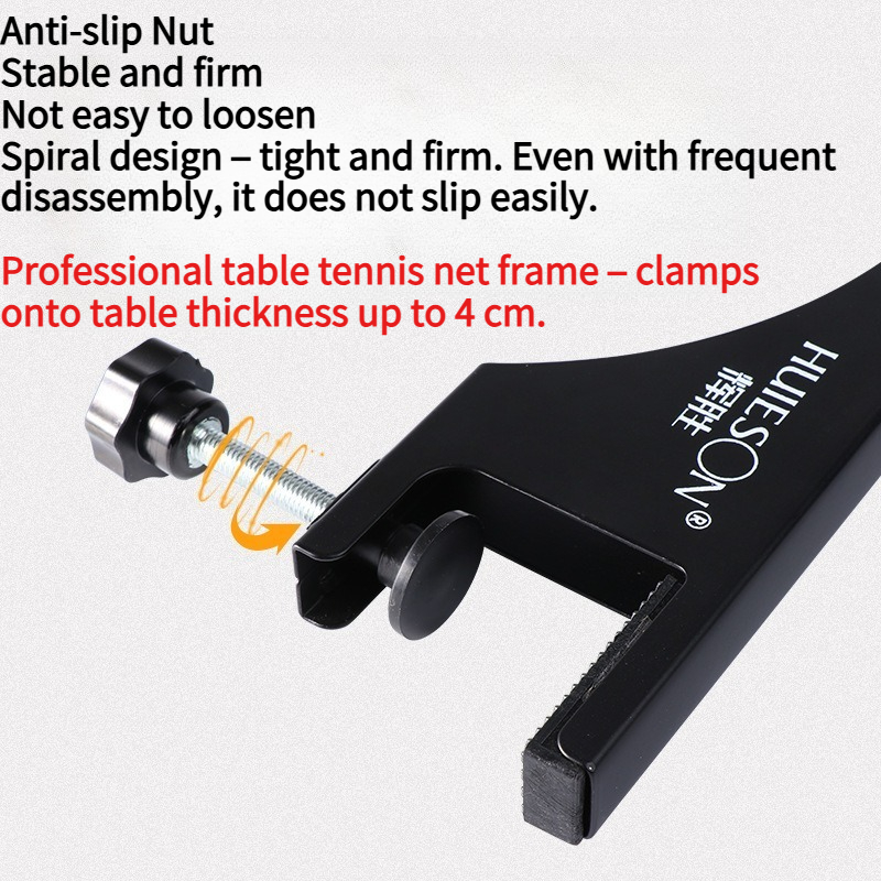 HUIESON Set Jaring & Rangka Te - Table Tennis Dimension ulasan dan harga