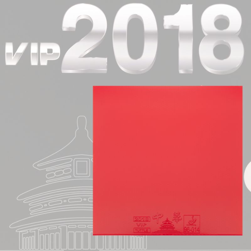 TUTTLE VIP 2018 CHINA Karet Te - Table Tennis Drawing ulasan dan harga
