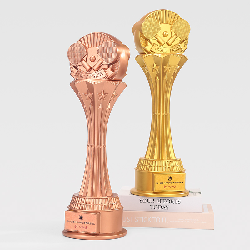 Trofi Resin Tenis Meja 49CM ya - Table Tennis Usa Team ulasan dan harga
