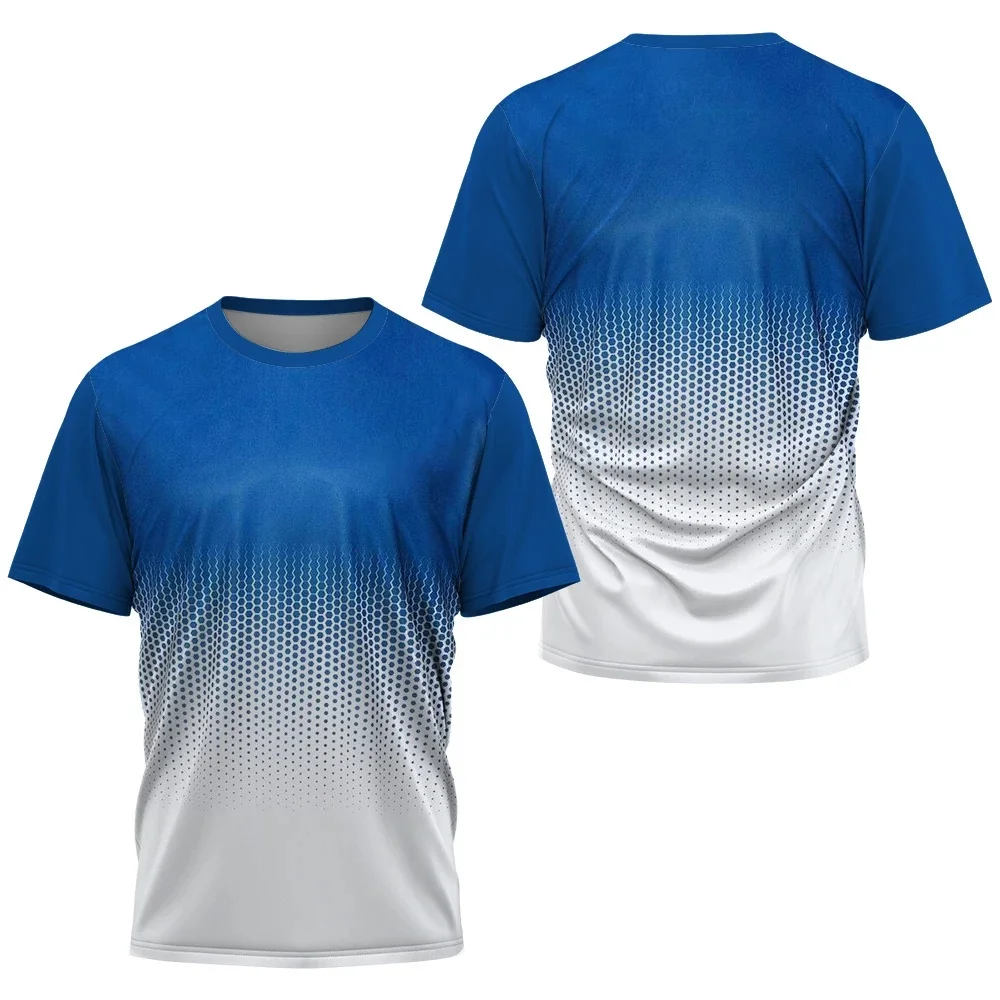 Kaus Cetak Bergaris Gradien Mo - Table Tennis Training China ulasan dan harga