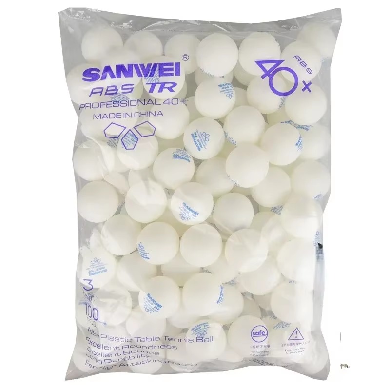 100 pcs Bola Tenis Meja Plasti - Table Tennis Video Game ulasan dan harga