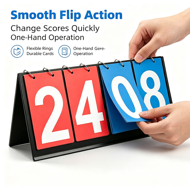 Papan Skor Lipat 4 Digit Porta - Table Tennis Dimension ulasan dan harga