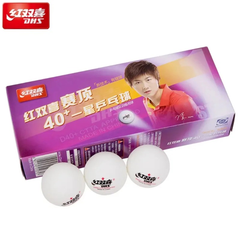 Bola Tenis Meja DHS Seamed D40 - Table Tennis Video Game ulasan dan harga