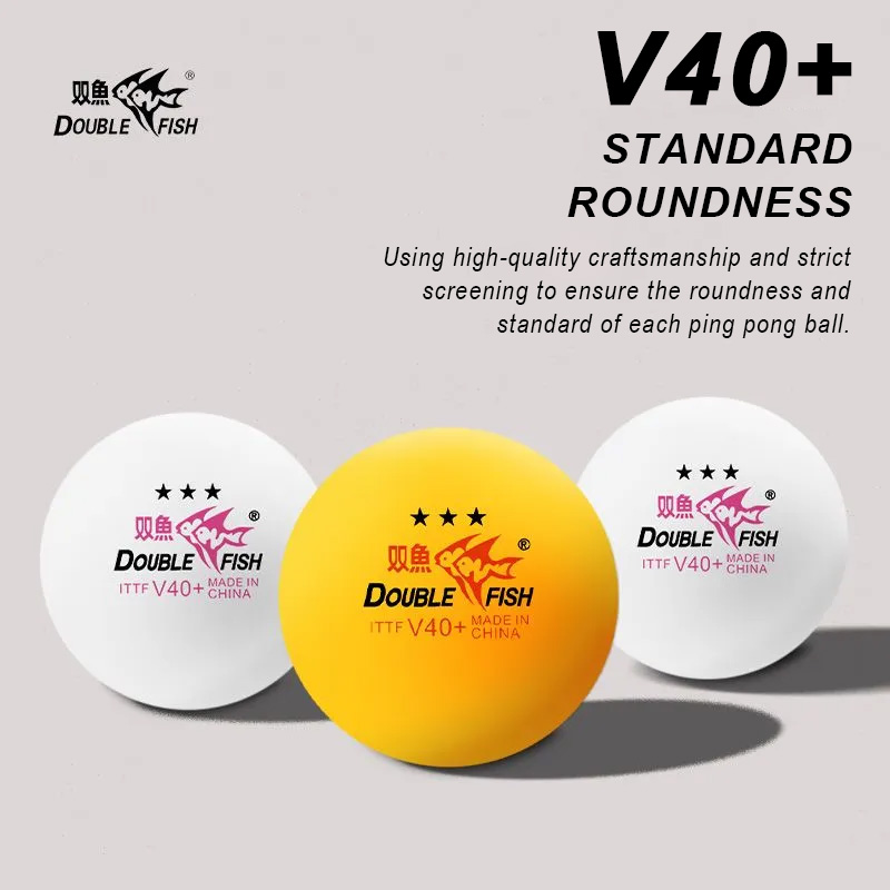 DOUBLE FISH 3 Bintang V40 + 30 - Table Tennis Video Game ulasan dan harga
