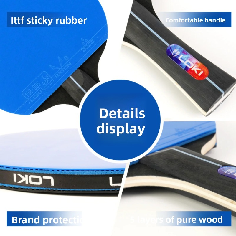 Raket Tenis Meja Profesional K - Table Tennis Practice ulasan dan harga