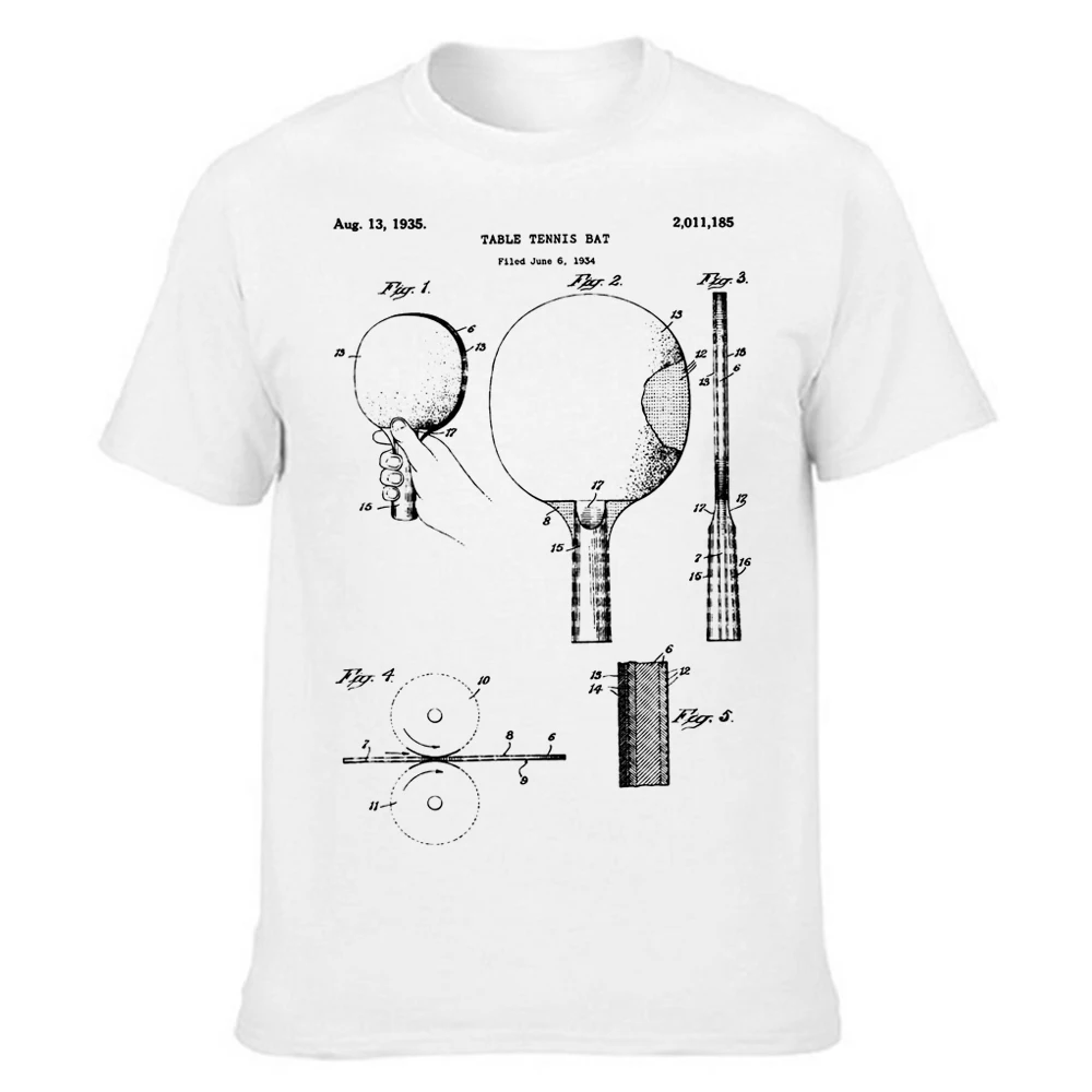 Kaos Olahraga Pria Lengan Pend - Table Tennis Drawing ulasan dan harga