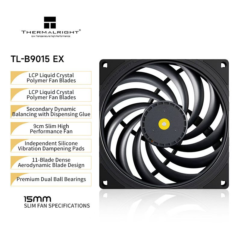 Kipas Thermalright TL-B9015 EX - Table Tennis 11 ulasan dan harga